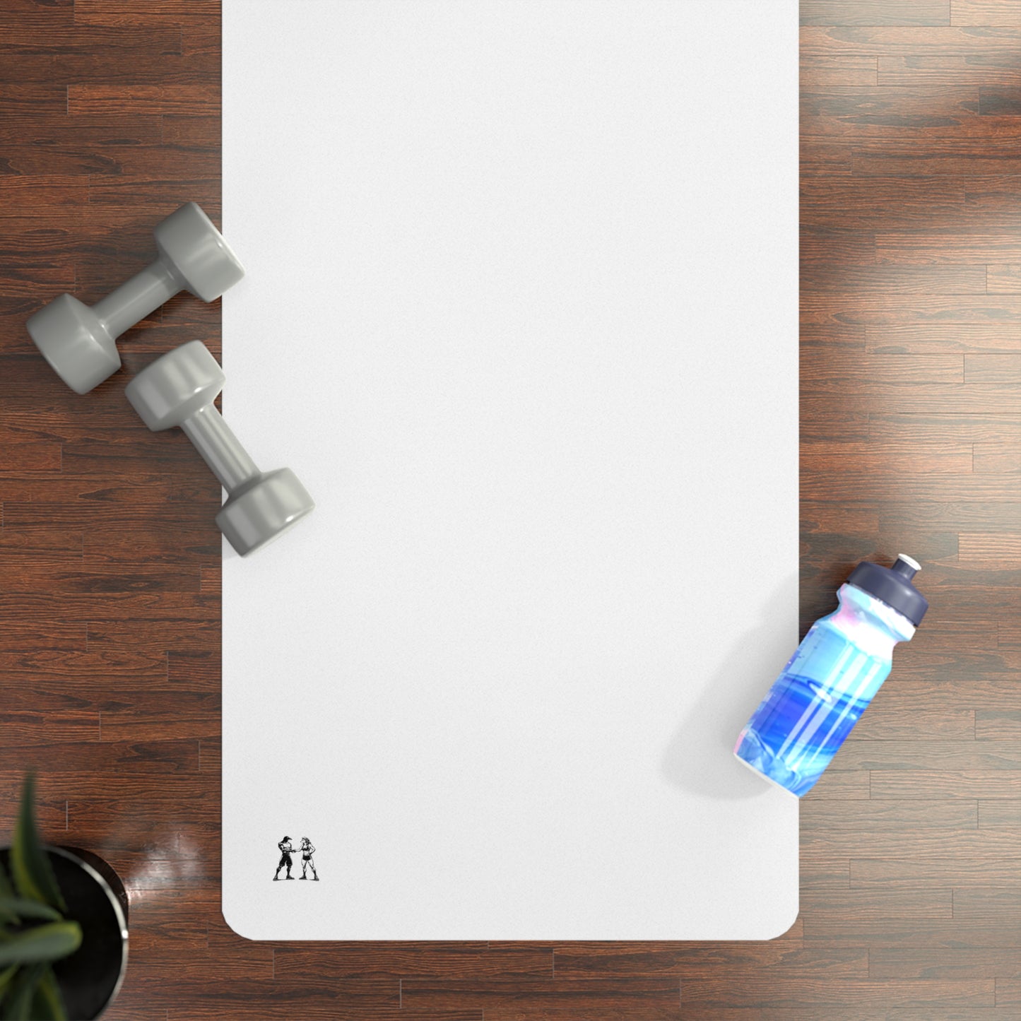 Rubber Yoga Mat — Minimal Panda Yoga Mat