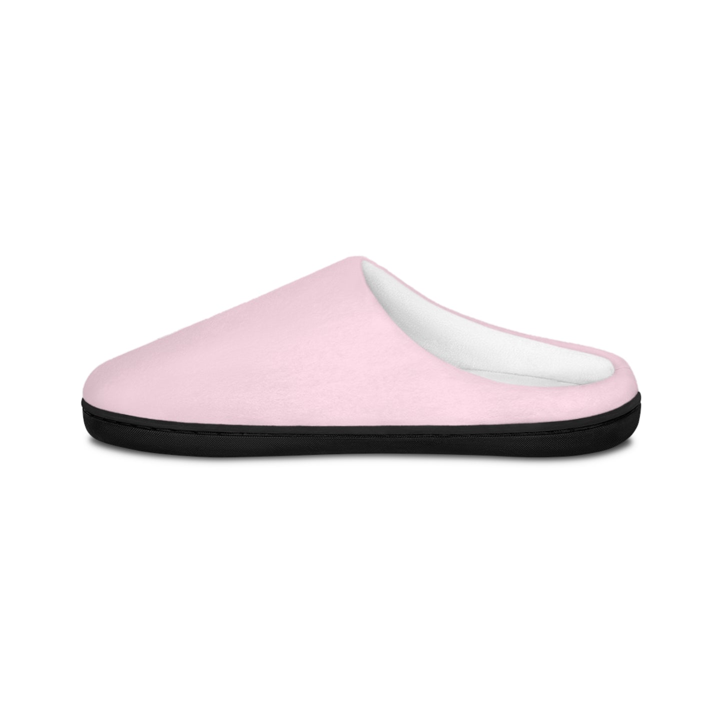Indoor Slippers — Performance Pink Small Logo Cozy House Shoes for Women