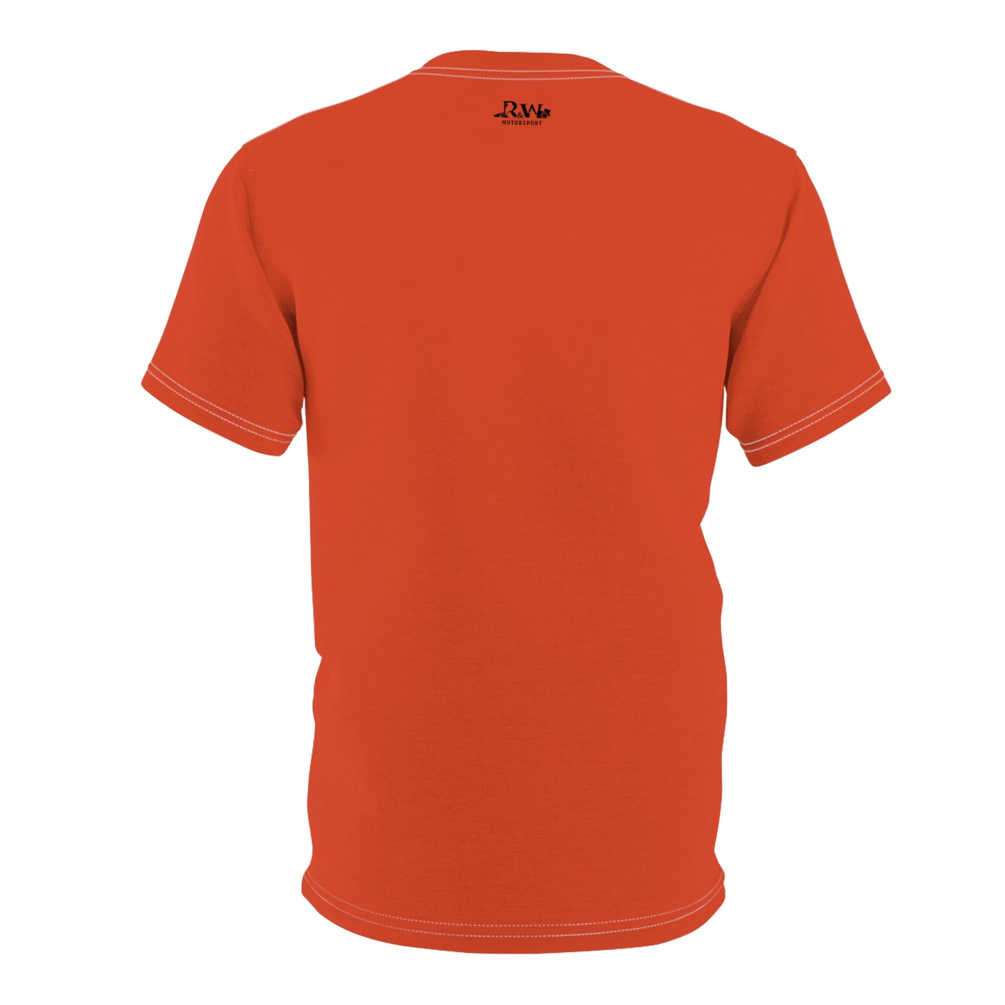R&W Motorsport "Team Motto" Graphic Tee — Rojo Rugiente I Vintage Gothic Comic Panel T-Shirt
