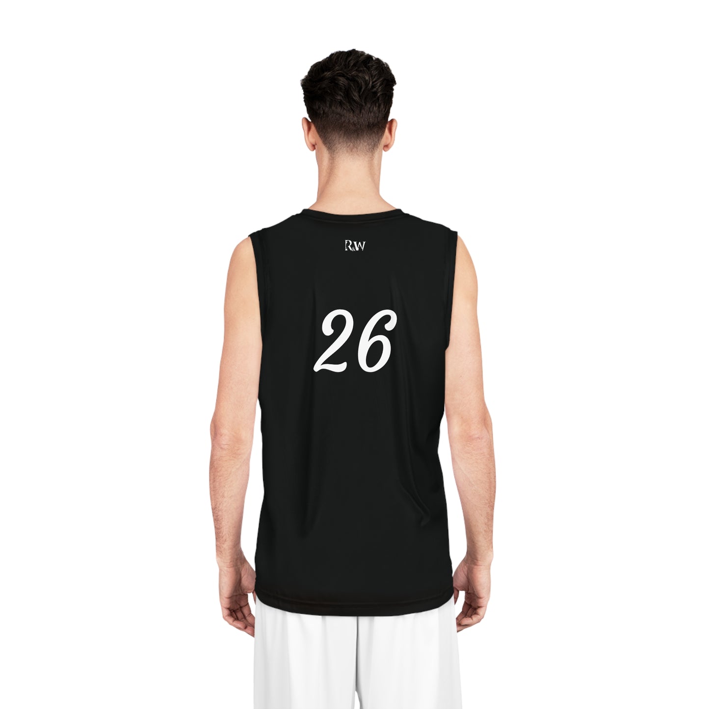 R&W Athletics "Tip Off" Basketball Jersey – Tarmac Black