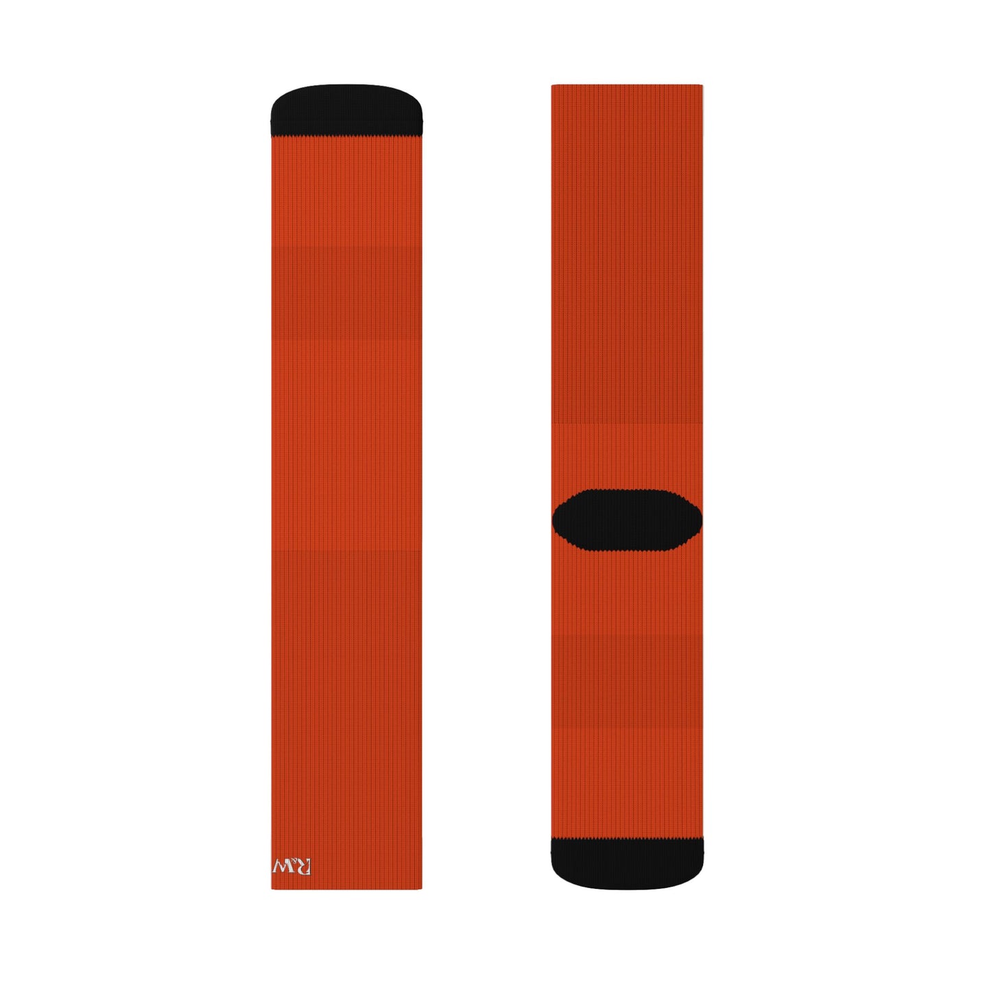 R&W Athletics Small Logo Socks - Rojo Rugiente I