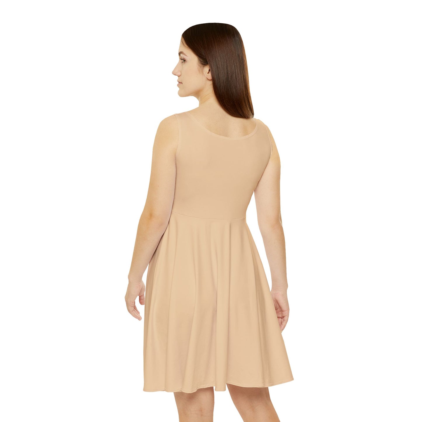 Dakar Dunes Women's Skater Dress — Classic Scoop Neck A-Line Summer Dress