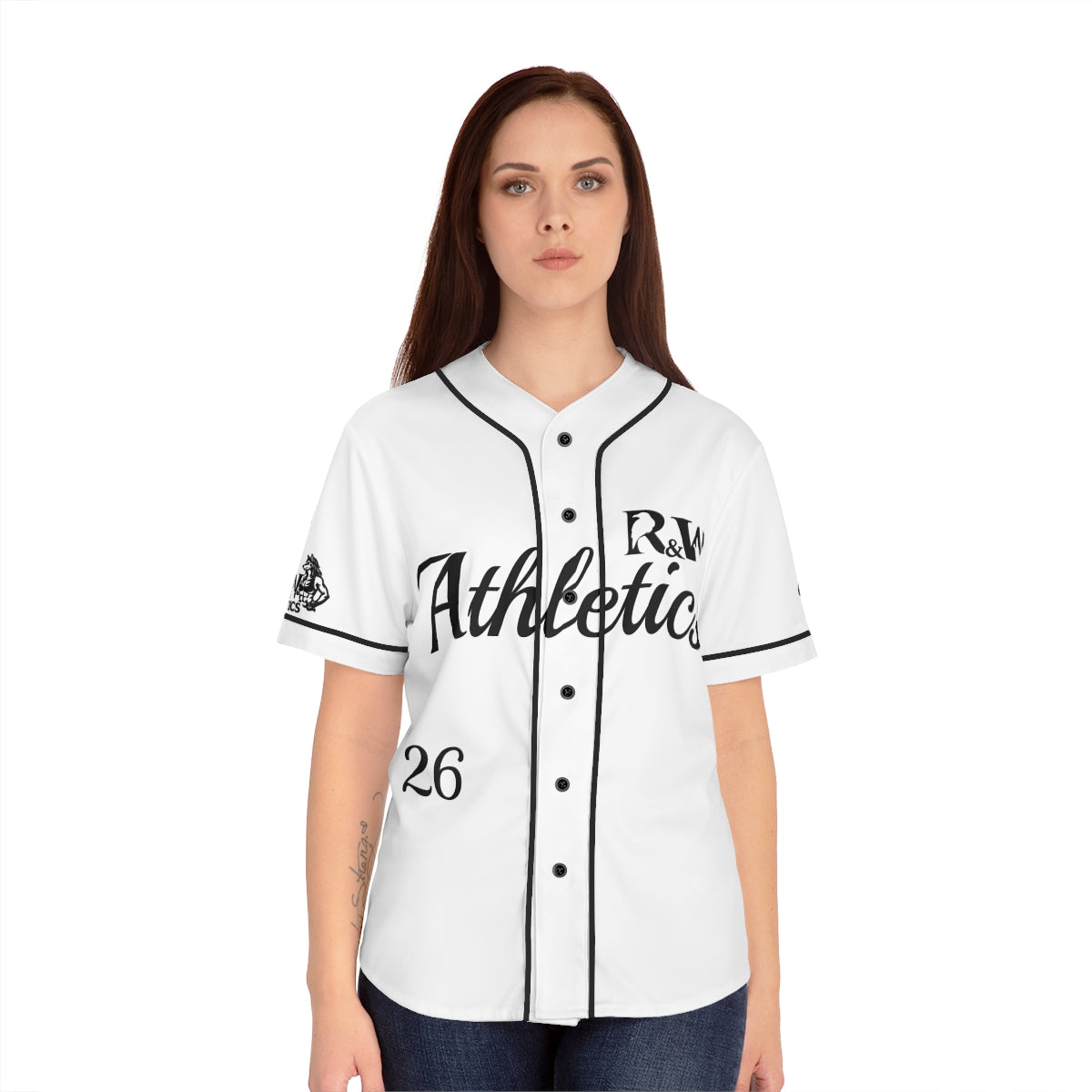 R&W Women's "Opening Day" Baseball Jersey — Panda