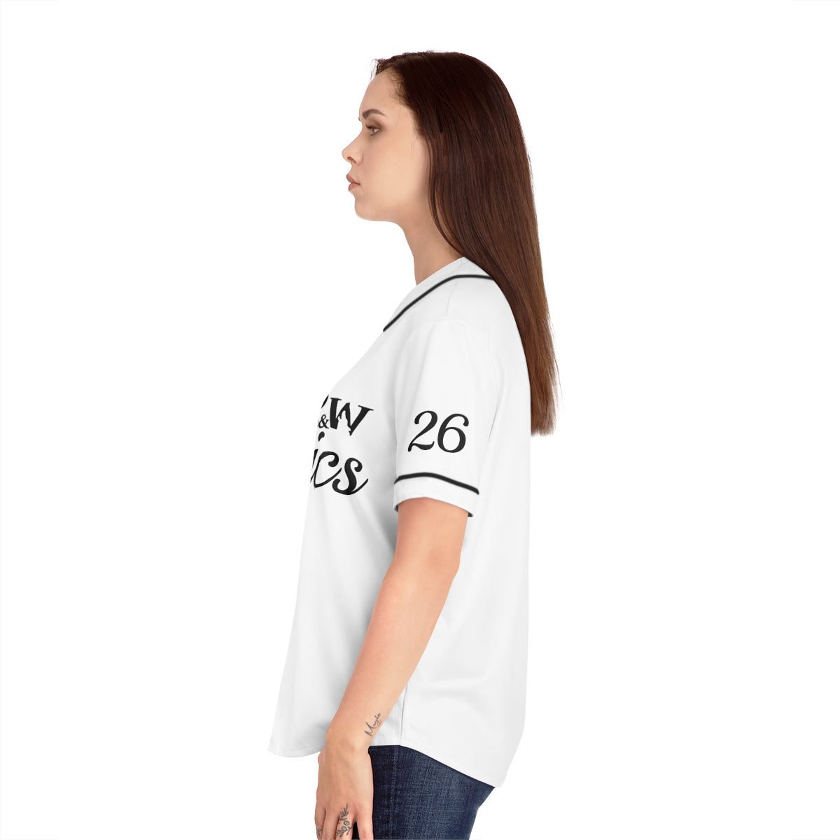 R&W Women's "Opening Day" Baseball Jersey — Panda